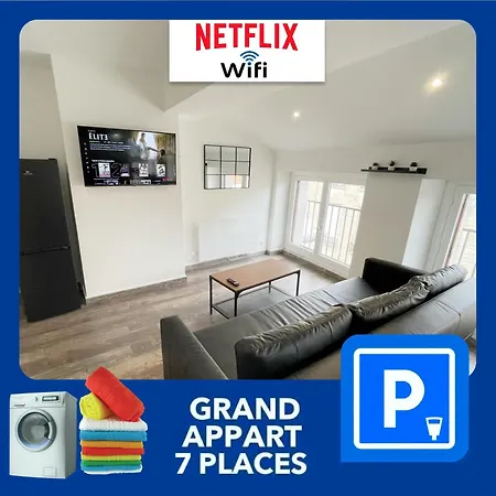 017 Chic & Cosy F2 53M2 Hypercentre Wifi Smart Tv Netflix Apartment Saint-Etienne  Exterior photo