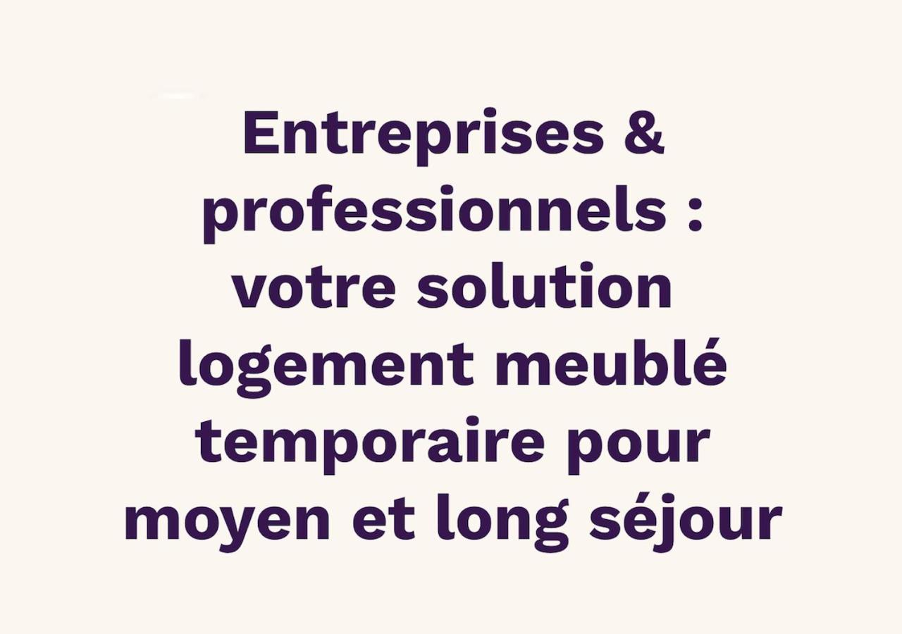 New Chic&cosy F2 Business Design Netflix Appartement *